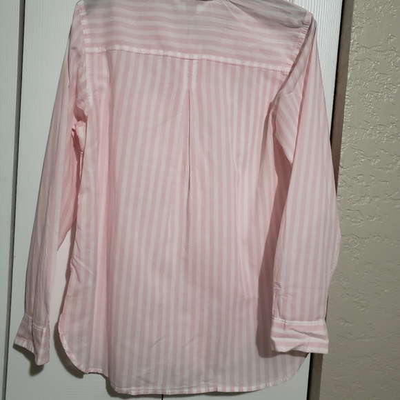 'The Classic Shirt' Pink & White Striped - Picture 3 of 4
